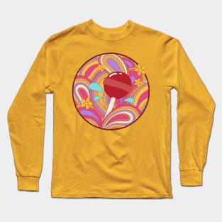 1970s Psychedelic Lollipop Long Sleeve T-Shirt